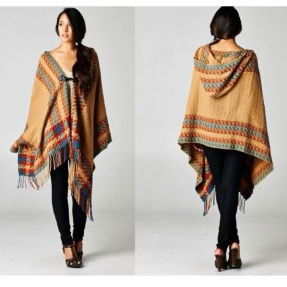 Love Stitch Nordstrom Hoodie Plaid Knit Hooded